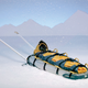 Illustration for article titled Inflatable Rescue Sled Concept Converts into Backpack